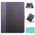 For 7 inch Tablet Stitching Solid Color Leather Tablet Case