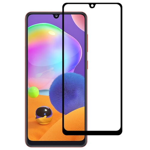 For Galaxy A31 9H Surface Hardness 2.5D Full Glue Full Screen Tempered Glass Film