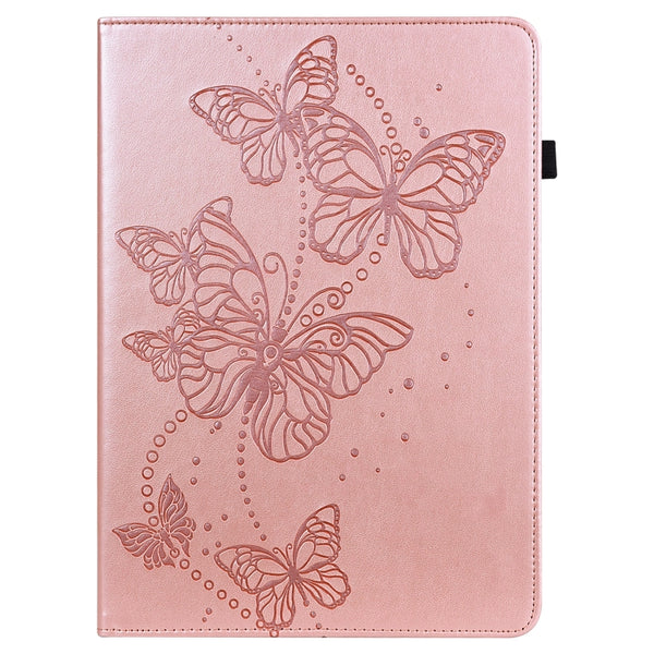 For OPPO Pad Air 2022 Embossed Butterfly Pattern Leather Tab