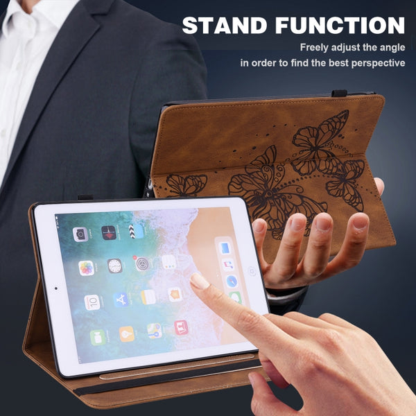 For Xiaomi Redmi Pad 10.61 Embossed Butterfly Pattern Leathe