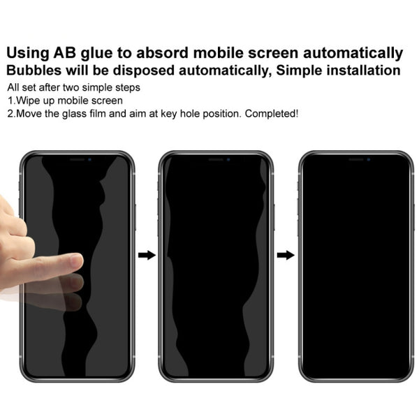 For iPhone 14 IMAK HD Full Screen Anti-spy Tempered Glass Protective Film