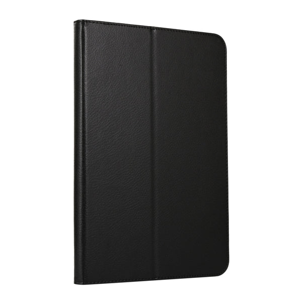 For iPad 10th Gen 10.9 2022 Litchi Texture Leather Smart Tablet Case with Holder(Black)