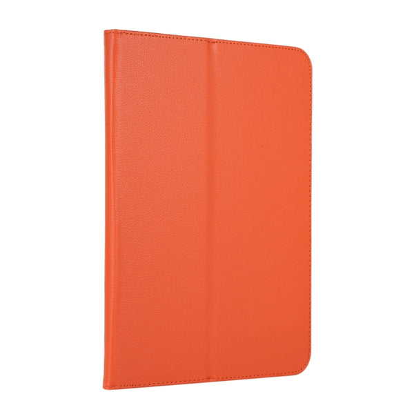 For iPad 10th Gen 10.9 2022 Litchi Texture Leather Smart Tablet Case with Holder(Orange)