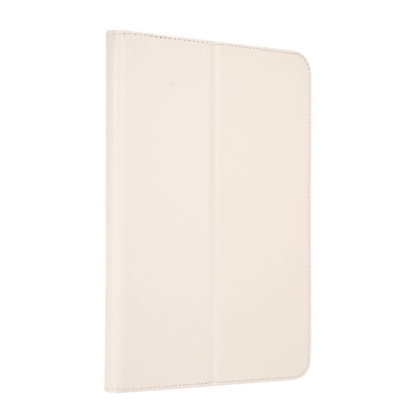 For iPad 10th Gen 10.9 2022 Litchi Texture Leather Smart Tablet Case with Holder(White)