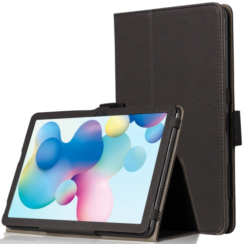 For TCL NxtPaper 10s Skin Texture Leather Tablet Case with H