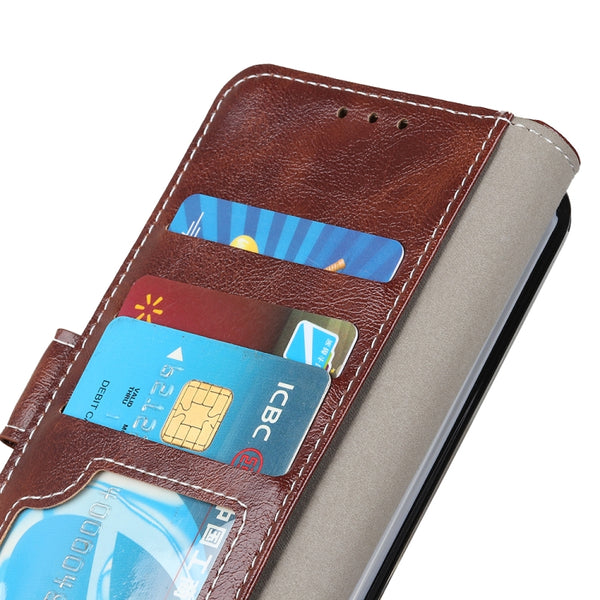 For Xiaomi Poco X5 5G Redmi Note 12 5G Retro Crazy Horse Texture Flip Leather Phone Case(Brown)
