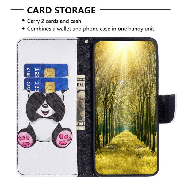For Xiaomi 13 Lite Civi 2 Colored Drawing Leather Phone Case(Panda)