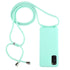 For Galaxy S20 Candy Color TPU Protective Case with Lanyard(Mint Green)