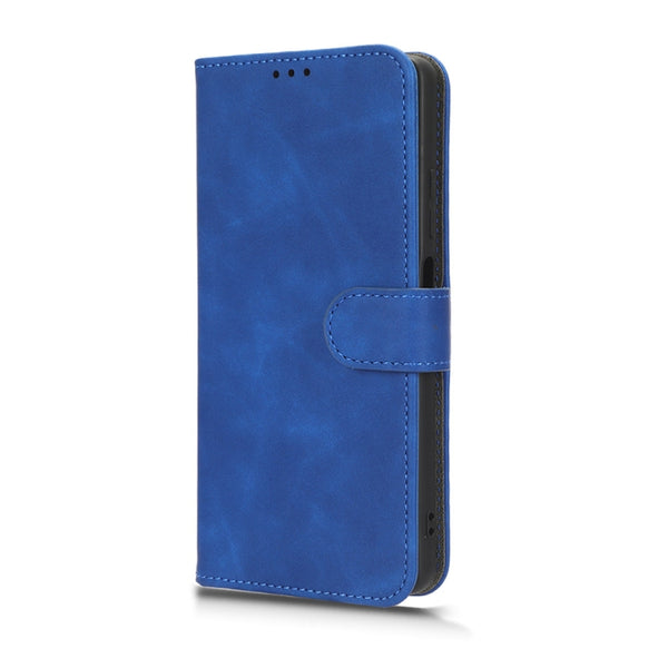 For Xiaomi Redmi Note 12 Pro 5G Skin Feel Magnetic Flip Leather Phone Case(Blue)