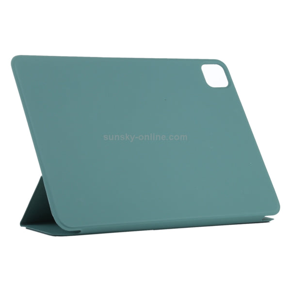 For iPad Pro 12.9 inch(2020) Horizontal Flip Ultra-thin Double-sided Clip Non-buckle Magne...(Green)