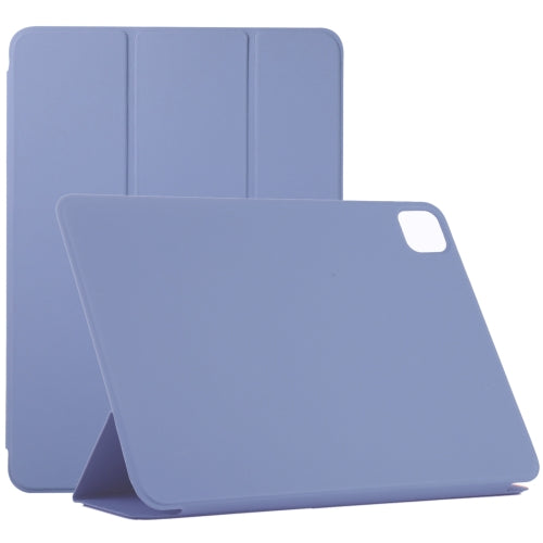 For iPad Pro 12.9 inch(2020) Horizontal Flip Ultra-thin Double-sided Clip Non-buckle Magn...(Purple)