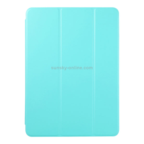 For iPad Pro 12.9 inch(2020) Horizontal Flip Ultra-thin Double-sided Clip Non-buckle Ma...(Sky Blue)