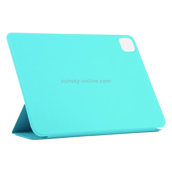 For iPad Pro 12.9 inch(2020) Horizontal Flip Ultra-thin Double-sided Clip Non-buckle Ma...(Sky Blue)