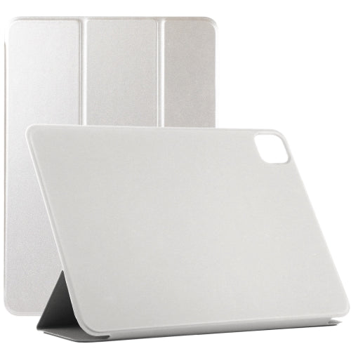 For iPad Pro 12.9 inch(2020) Horizontal Flip Ultra-thin Double-sided Clip Non-buckle Magnet...(Grey)