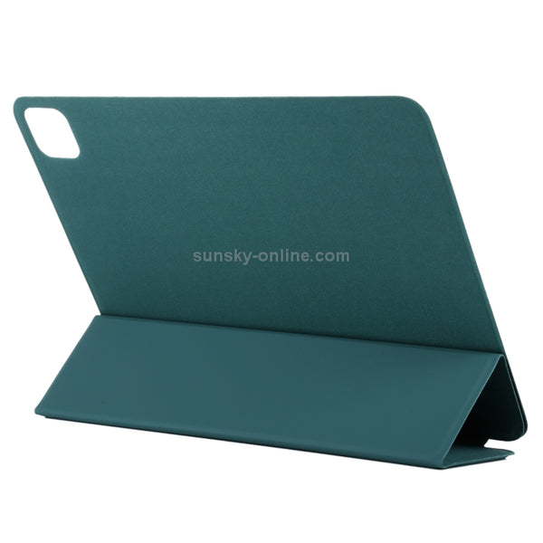 For iPad Pro 12.9 inch(2020) Horizontal Flip Ultra-thin Double-sided Clip Non-buckle ...(Dark Green)