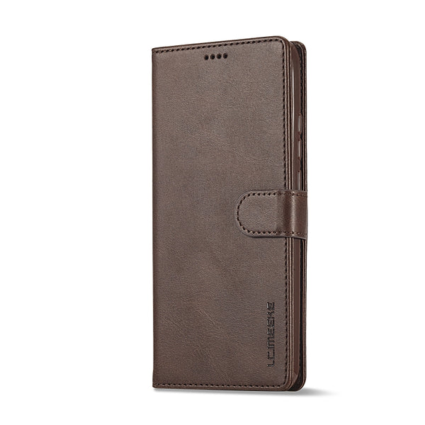 For Xiaomi 13 Lite LC.IMEEKE Calf Texture Horizontal Flip Leather Case(Brown)