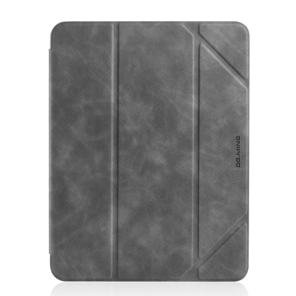 For iPad Pro 11 (2020) DG.MING See Series Horizontal Flip Leather Tablet Case with Holder &...(Gray)