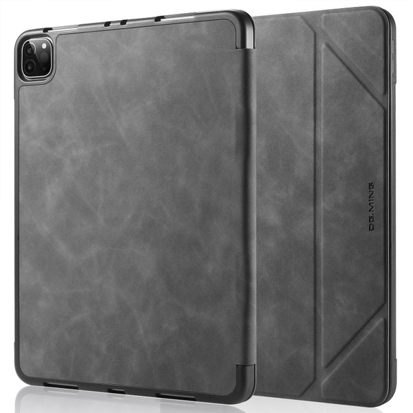 For iPad Pro 11 (2020) DG.MING See Series Horizontal Flip Leather Tablet Case with Holder &...(Gray)