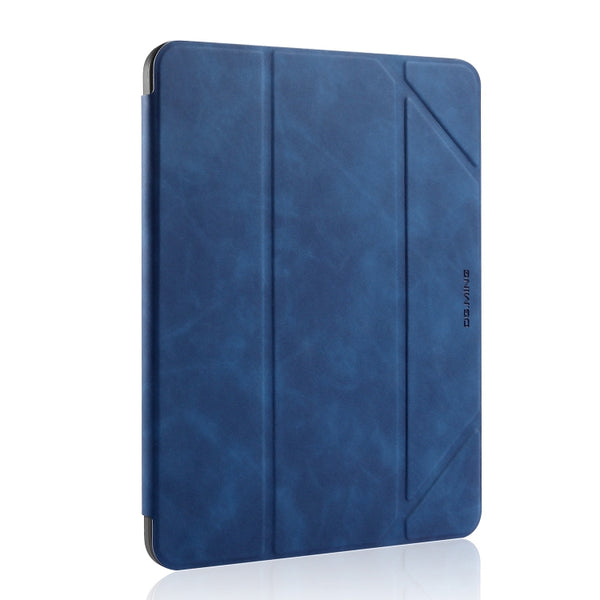 For iPad Pro 11 (2020) DG.MING See Series Horizontal Flip Leather Tablet Case with Holder &...(Blue)
