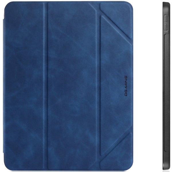 For iPad Pro 11 (2020) DG.MING See Series Horizontal Flip Leather Tablet Case with Holder &...(Blue)