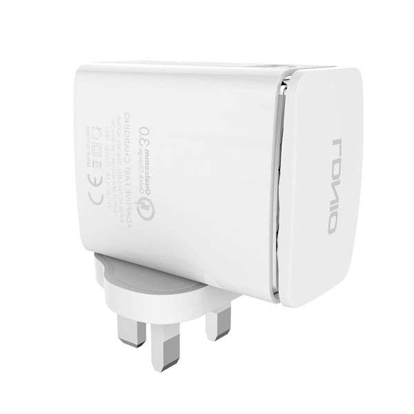 LDNIO A1301Q 2 in 1 18W QC3.0 USB Interface Travel Charger M