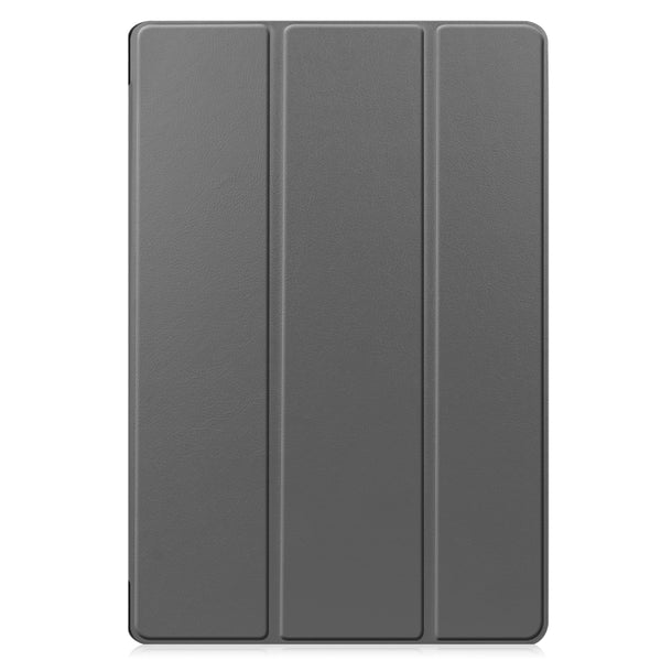 For Samsung Galaxy Tab S8 Tab S8 Plus Tab S7 FE Tab S7 Custer Texture Smart PU Leather Case...(Gray)