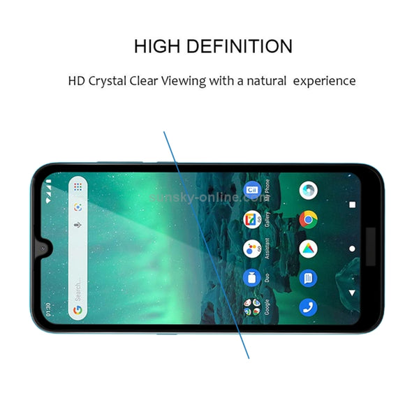 For Nokia 1.3 Full Glue Full Screen Tempered Glass Film