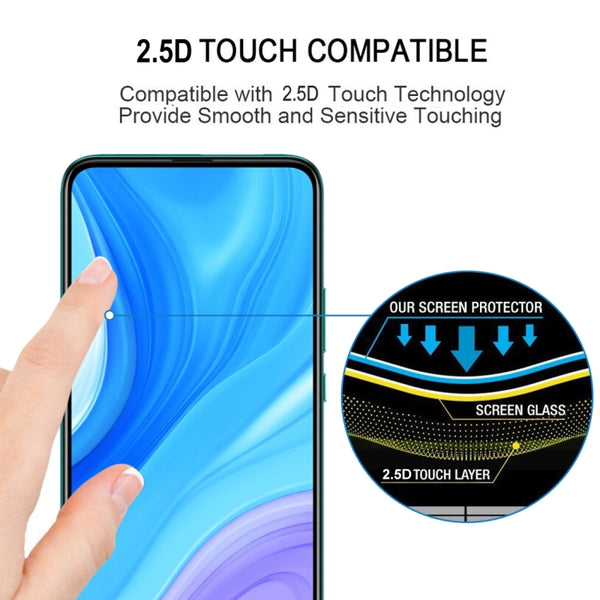 For Huawei Enjoy 10 Plus Full Glue Full Screen Tempered Glas