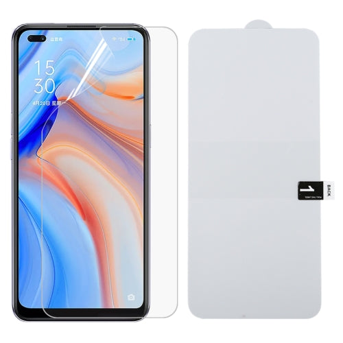 For OPPO Reno4 Full Screen Protector Explosion | proof Hydro