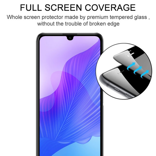 For Huawei Enjoy 20 Pro Full Glue Full Screen Tempered Glass