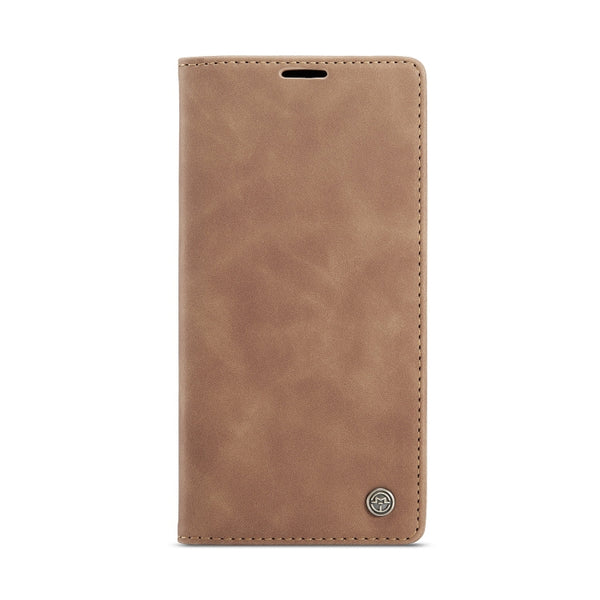 For iPhone 12 Pro Max CaseMe-013 Multifunctional Retro Frosted Horizontal Flip Leather Cas...(Brown)