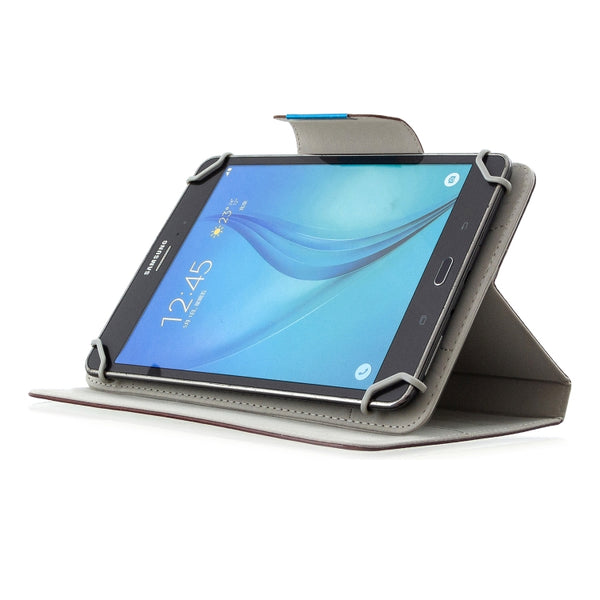 For 7 inch Tablets Universal Solid Color Horizontal Flip Lea