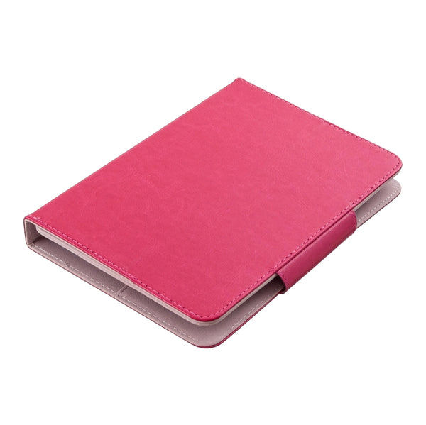 For 8 inch Tablets Universal Solid Color Horizontal Flip Lea