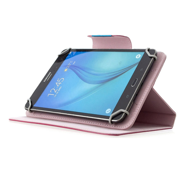For 8 inch Tablets Universal Solid Color Horizontal Flip Lea