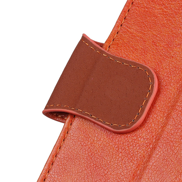 For Motorola Moto E7 Nappa Texture Horizontal Flip Leather C