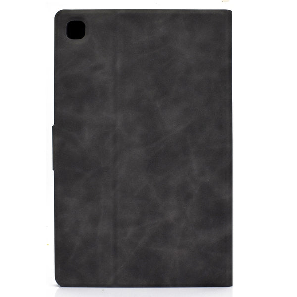 For Samsung Galaxy Tab A7 (2020) T500 Cowhide Texture Horizontal Flip Leather Case with Hol...(Grey)