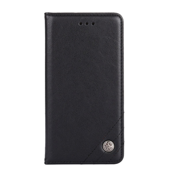 For Samsung Galaxy S10 Non-Magnetic Retro Texture Horizontal Flip Leather Case with Holder...(Black)