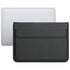 PU Leather Ultra-thin Envelope Bag Laptop Bag for MacBook Air Pro 11 inch, with Stand Func...(Black)