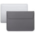 PU Leather Ultra-thin Envelope Bag Laptop Bag for MacBook Air Pro 11 inch, with Stand...(Space Gray)