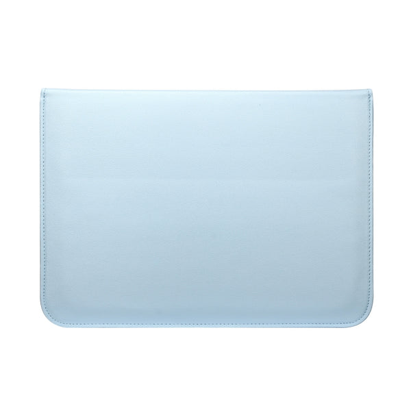 PU Leather Ultra-thin Envelope Bag Laptop Bag for MacBook Air Pro 11 inch, with Stand F...(Sky Blue)