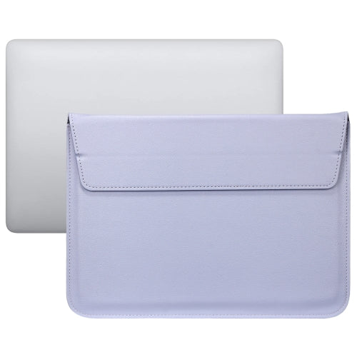 PU Leather Ultra-thin Envelope Bag Laptop Bag for MacBook Air Pro 11 inch, with St...(Tranquil Blue)