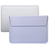 PU Leather Ultra-thin Envelope Bag Laptop Bag for MacBook Air Pro 11 inch, with St...(Tranquil Blue)