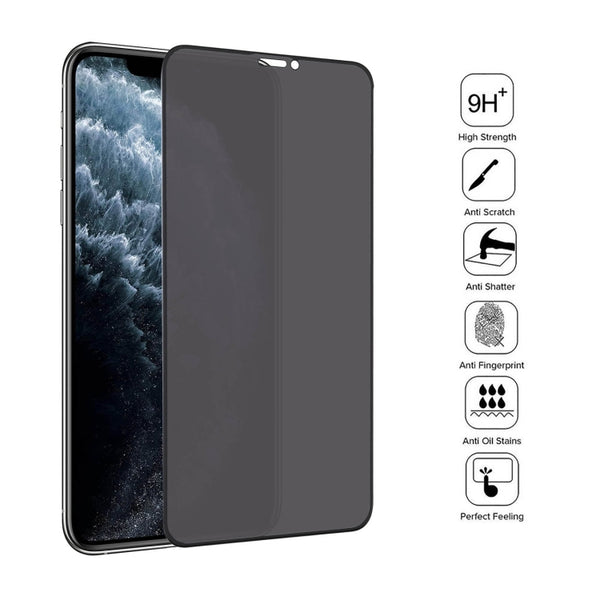 Anti-peeping Plasma Oil Coated High Aluminum Wear-resistant Tempered Glass Film For iPhone 11 Pro...