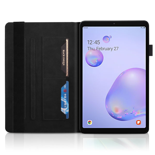 For Samsung Galaxy Tab A 8.0 (2019) T290 Life Tree Series Horizontal Flip Leather Case wit...(Black)
