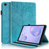 For Samsung Galaxy Tab A 8.0 (2019) T290 Life Tree Series Horizontal Flip Leather Case...(Lake Blue)