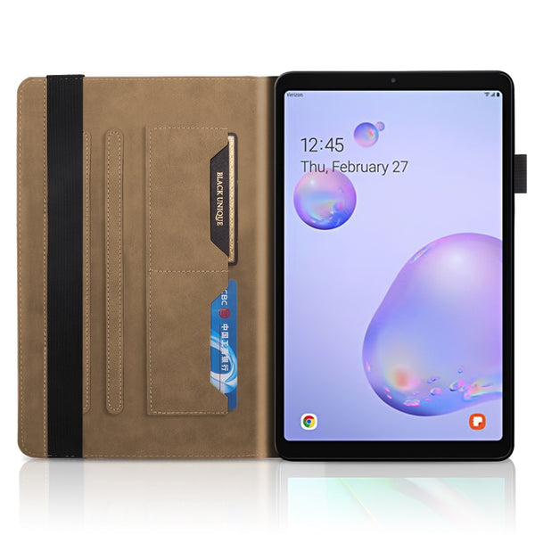 For Samsung Galaxy Tab A 8.0 (2019) T290 Life Tree Series Horizontal Flip Leather Case wit...(Brown)