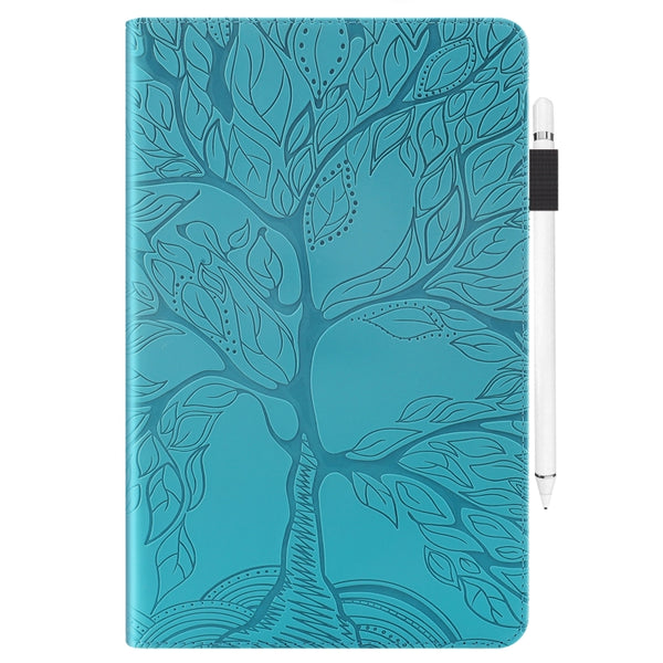 For Samsung Galaxy Tab S5e 10.5 T720 Life Tree Series Horizontal Flip Leather Case wit...(Lake Blue)