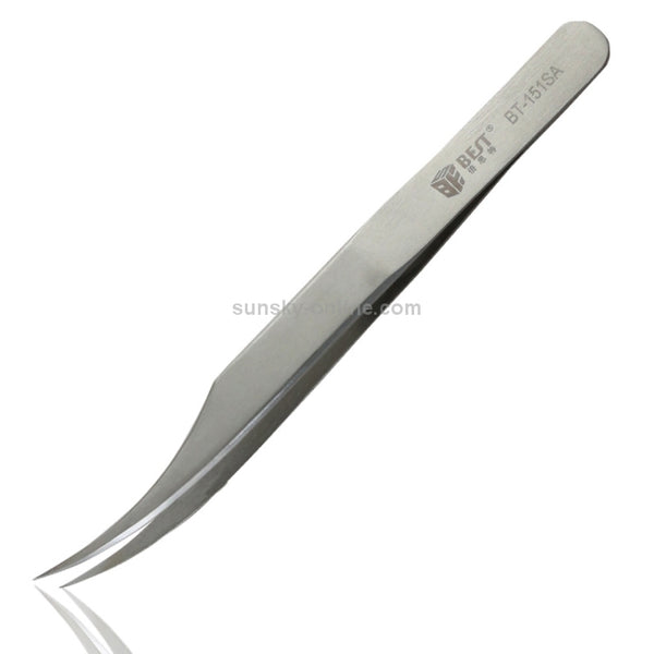 BEST BST | 151SA Brushed stainless steel tweezers