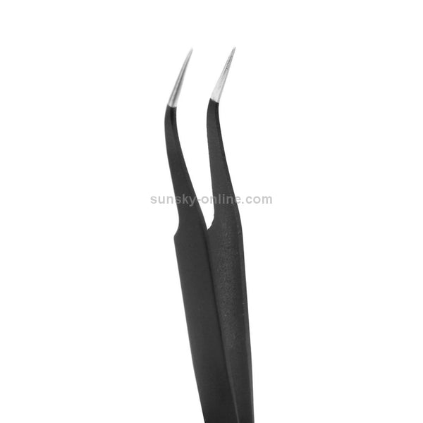 JIAFA JF | 604 Curved Tip Tweezers (Black)