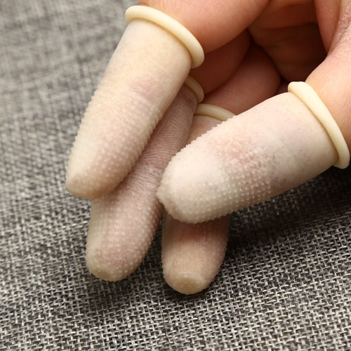 100 PCS Antistatic Antislip Durable Fingertips Latex Protect